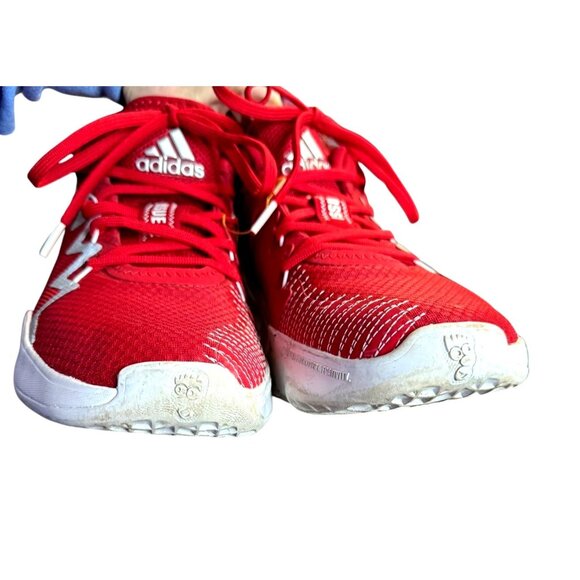 Adidas D.O.N. Issue 2 Red/White Men's Basketball Sneaker Size 10.5 - Picture 7 of 13